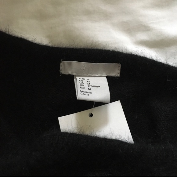 H&M Angora Wool Sweater in color Black - Picture 7 of 7